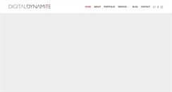 Desktop Screenshot of digitaldynamite.co.za